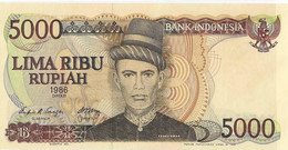 INDONESIE 5000 Rupiah #125   1986  UMAR  Bill.NEUF - Indonésie