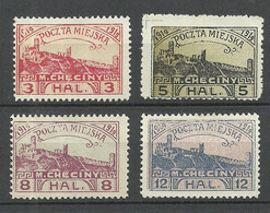 POLEN Poland 1919 Poczta Miejska * Fantasy Stamps Vignettes - Autres & Non Classés