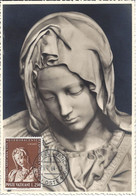 VATICAN - CARTE MAXIMUM - Yvert N° 404 - La PIETA - Cartoline Maximum