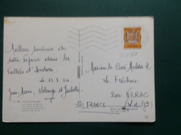 93/862.C CP ANDORRE POUR LA FRANCE - Cartas & Documentos