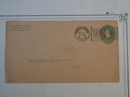 BP2 USA   BELLE  LETTRE ENTIER 1898  BISHAMPTON   + AFFRANCH . INTERESSANT++ - Other & Unclassified