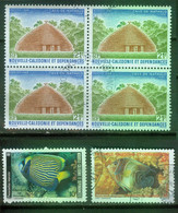 Océanie - Nouvelle Calédonie -   YT N°512 551 554 Bloc De Quatre Oblitéré - Used Stamps