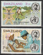 Swaziland - 1973 - World Health Organisation WHO Malaria Mosquito - OMS