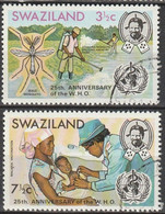 Swaziland - 1973 - World Health Organisation WHO Malaria Mosquito - OMS