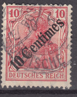 Germany Offices In Turkey 1908 Mi#49 Used - Deutsche Post In Der Türkei