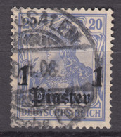 Germany Offices In Turkey 1905 Without Watermark Mi#26 Used - Deutsche Post In Der Türkei