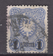 Germany Offices In Turkey 1884 Mi#3 Used - Deutsche Post In Der Türkei