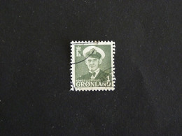 DANEMARK DANMARK GROENLAND GRONLAND YT 19 OBLITERE / FREDERIC IX - Used Stamps