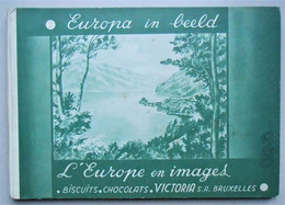 Album Chromos Complet Chocolat Victoria - L'Europe En Images 3ème Série - Suède, Norvège, Danemark, Allemagne - Albums & Katalogus
