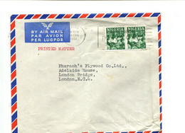 NIGERIA  - Affranchissement Sur Lettre Par Avion - Artisanat Poterie - Nigeria (1961-...)