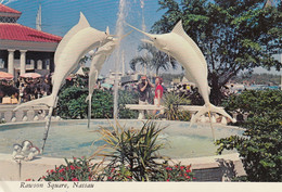 Nassau Bahamas - Rawson Square Fountain 1979 Sailfish - Bahamas