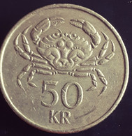 IJSLAND :  50  KRONE 2001 KM 31 - Iceland