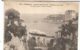 MONACO MONTE CARLO SIN ESCRIBIR FERROCARRIL RAILWAY PUERTO - Port