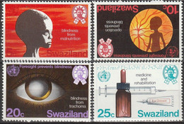 Swaziland - 1976 - World Health Day Foresight Prevents Blindness WHO - WGO