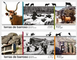 Portugal 4719/21 Agriculture, élevage, Vache, Mouton, Berger - Agriculture