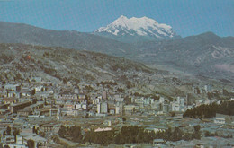 Bolivia La Paz Illimani Old Postcard - Bolivia