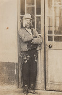 Bolivia La Paz Barefoot Native Indian Man Real Photo Postcard 1927 - Bolivia