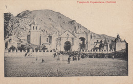 Bolivia Templo De Copacabana Old Postcard 1927 - Bolivia