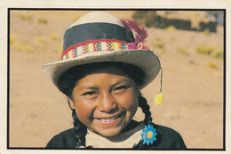 Bolivia Vilacayma Nina Campesina Native Girl Old Postcard - Bolivia