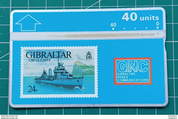 GIBRALTAR USED PHONECARD SHIP 306A - Gibraltar