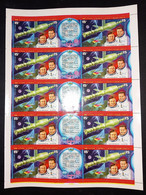 RUSSIA MNH (**)1978 Space Research On "Salyut-6" Space Station  Mi 4728-29 - Feuilles Complètes