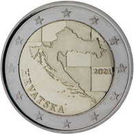 CROATIA / CROAZIA / KROATIEN 2 EURO 2023 - Regular Coin / Kursmünze - UNC Quality - Croacia