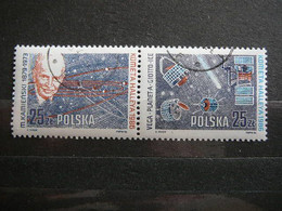 Space # Poland Polska 1986 Used #Mi. 3014/5 - Amérique Du Nord