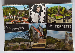 FERRETTE . 68 . Un Bonjour . Multi - Vues Avec 4 Photos . Rare ( Voir Dos ) - Ferrette