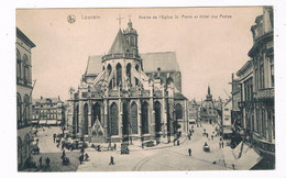 B-9351 LOUVAIN : Abside De L'Eglise St. Pierre Et Hotel Des Postes - Leuven