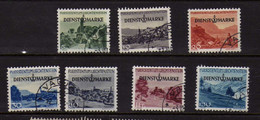 Liechtenstein -  (1947) - Timbres De Service -  - Obliteres - Dienstmarken