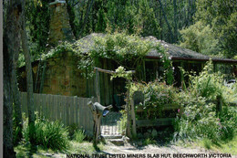 CPM National Trust Listed Miners Slab Hut, Beechworth Victoria - Mines