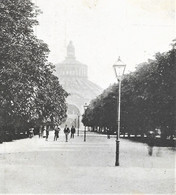 Prater Allee Zur Rotunde Wien 1900s Unused Real Photo Postcard. Publisher Deutsch's Postkartenverlag, Wien I, Serie 2119 - Prater