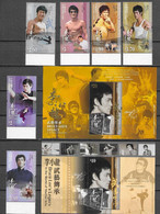 HONG KONG, 2020,MNH, MARTIAL ARTS, CINEMA, BRUCE LEE,  6v+ 2 S/SHEETS - Non Classés