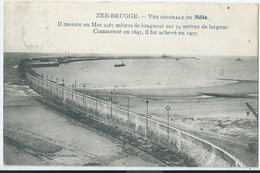 Zeebrugge - Vue Générale Du Môle - 1908 - Zeebrugge
