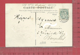 CARTE NOMINATIVE : MEUNIER  à  1000  Bruxelles  Belgique - Genealogy