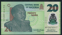 NIGERIA P34v 20 NAIRA  2021 #HP Signature 23 UNC. - Nigeria