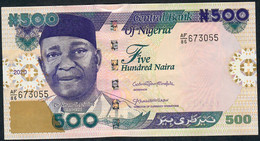 NIGERIA P30w 500 NAIRA 2020 Signature 23   UNC-  Mark Of Counting /marque De Comptage - Nigeria