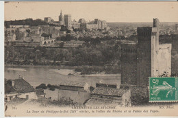 C.P. - VILLENEUVE LES AVIGNON - LA TOUR DE PHILIPPE LE BEL - LA VALLEE DU RHONE ET LE PALAIS DES PAPES - 331 - NEURDEIN - Villeneuve-lès-Avignon