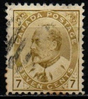 CANADA 1903-9 O - Usati