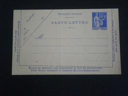 FRANCE LETTRE ENVELOPPE COURIER PAIX 365 65C ENTIER POSTAL NEUVE CARTE LETTRE - Cartes-lettres