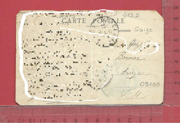 CARTE NOMINATIVE : GAIZE  à  09100  Bonnac - Genealogy