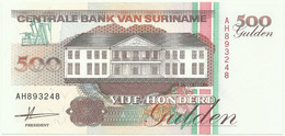 Suriname - 500 Gulden - 9 Juli 1991 - Pick 140 - Unc. - Serie AH - Surinam