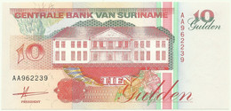 Suriname - 10 Gulden - 9 Juli 1991 - Pick 137.a - Unc. - Serie AA - Suriname