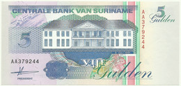 Suriname - 5 Gulden - 9 Juli 1991 - Pick 136.a - Unc. - Serie AA - Suriname