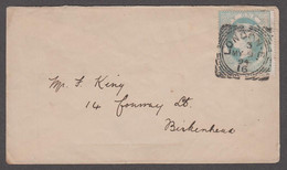 1894 (May 9) Envelope With Fraudulent Re-use Of 1d Receipt Stamp (SG F3) Tied By London Squared Circles Ds - Fiscali