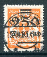 DANZIG 1923 250 T.  On 200 Mk. Cancelled.  Michel 160 - Afgestempeld