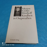 Marion Gräfin Dönhoff - Kindheit In Ostpreussen - Biografie & Memorie
