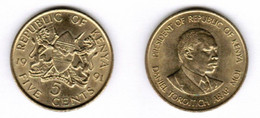 KENYA   5 CENTS 1991 (KM # 17) #7045 - Kenia