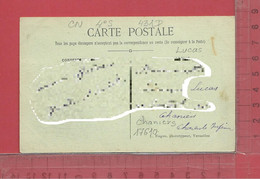 CARTE NOMINATIVE : LUCAS  à  17610  Chaniers - Genealogy