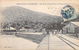 Nouvelle Calédonie - Vue De La Voie Ferrée Et Warf De Koumac - Coll. Barrau - Carte Postale Ancienne - Nueva Caledonia